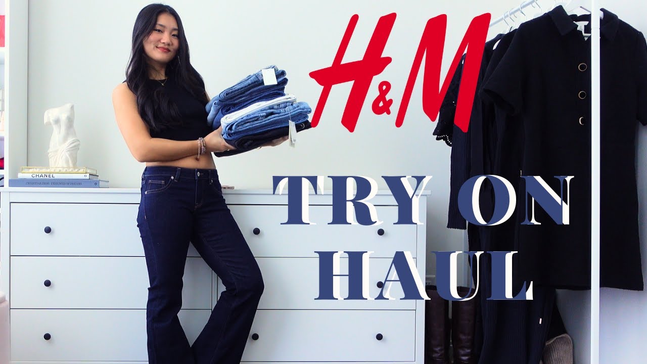 H&M JEANS TRY ON HAUL | PETITE SIZE S/US4 FASHION