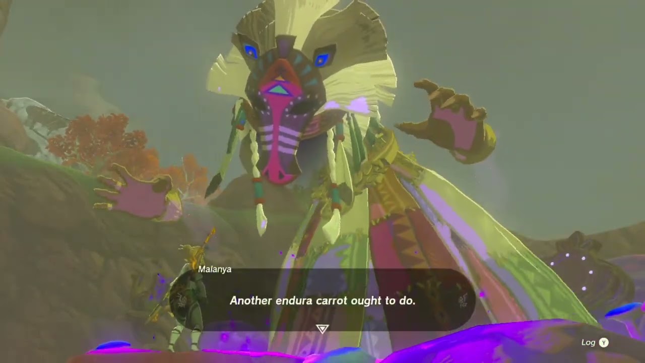 Link meets the Horse God