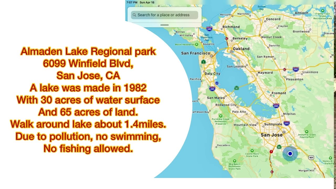 Almaden Lake Regional Park (video output 684F6F86 )