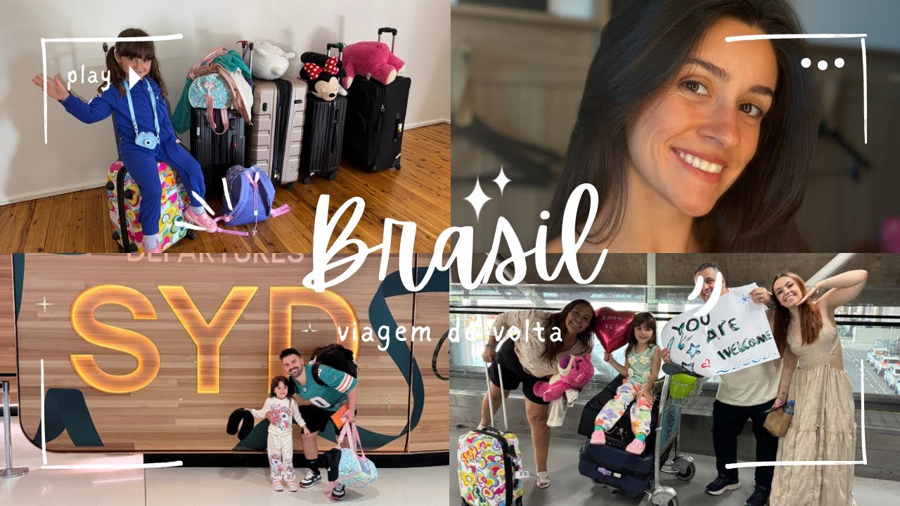 VOLTANDO PARA O BRASIL / tchau Austrália