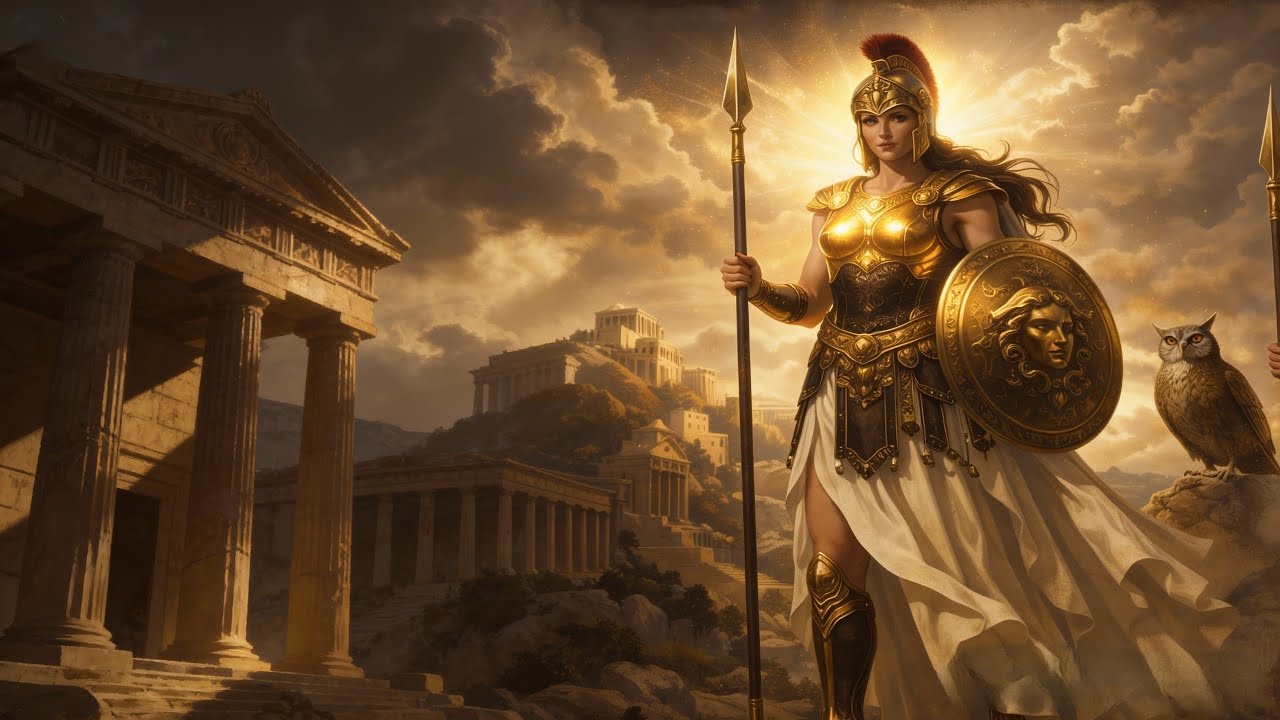 The Birth of Athena | Greek Mythology Story for English Learning