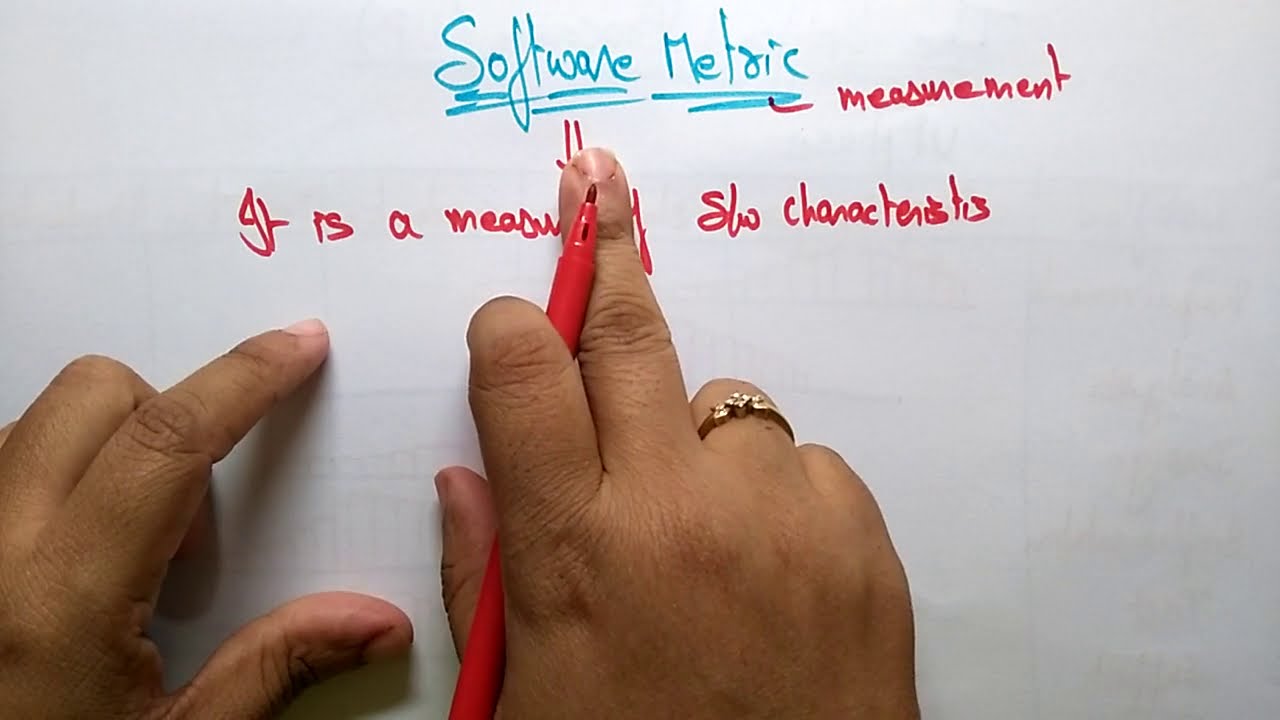 Software metrics | Software Engineering | SE | Lec-24 | Bhanu Priya