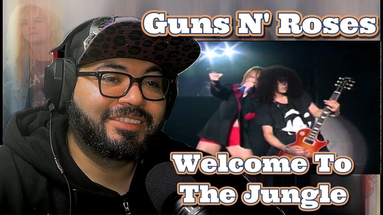 Guns N' Roses - Welcome To The Jungle LIVE | РЕАКЦИЯ