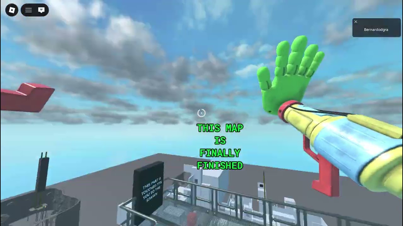 jogando um jogo de teste de grabpack *hj as 17:30 vo jogar poppy 3 grava*