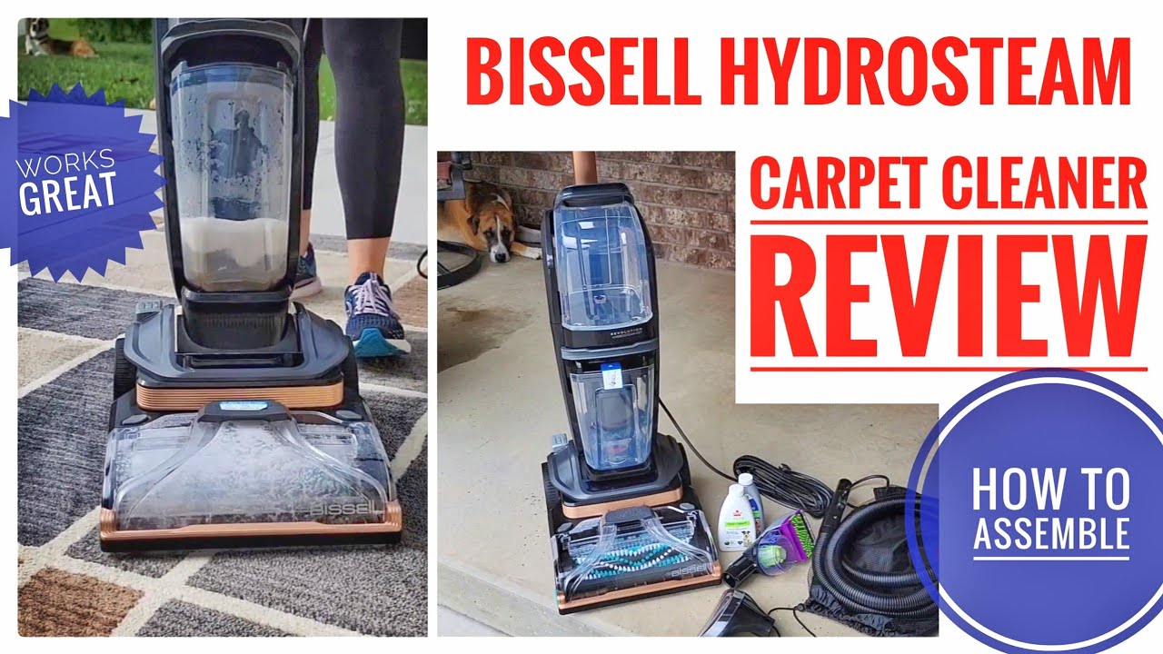 👉 Обзор и инструкция по сборке пароочистителя для ковров BISSELL HydroSteam Pet Carpet Cleaner 3432