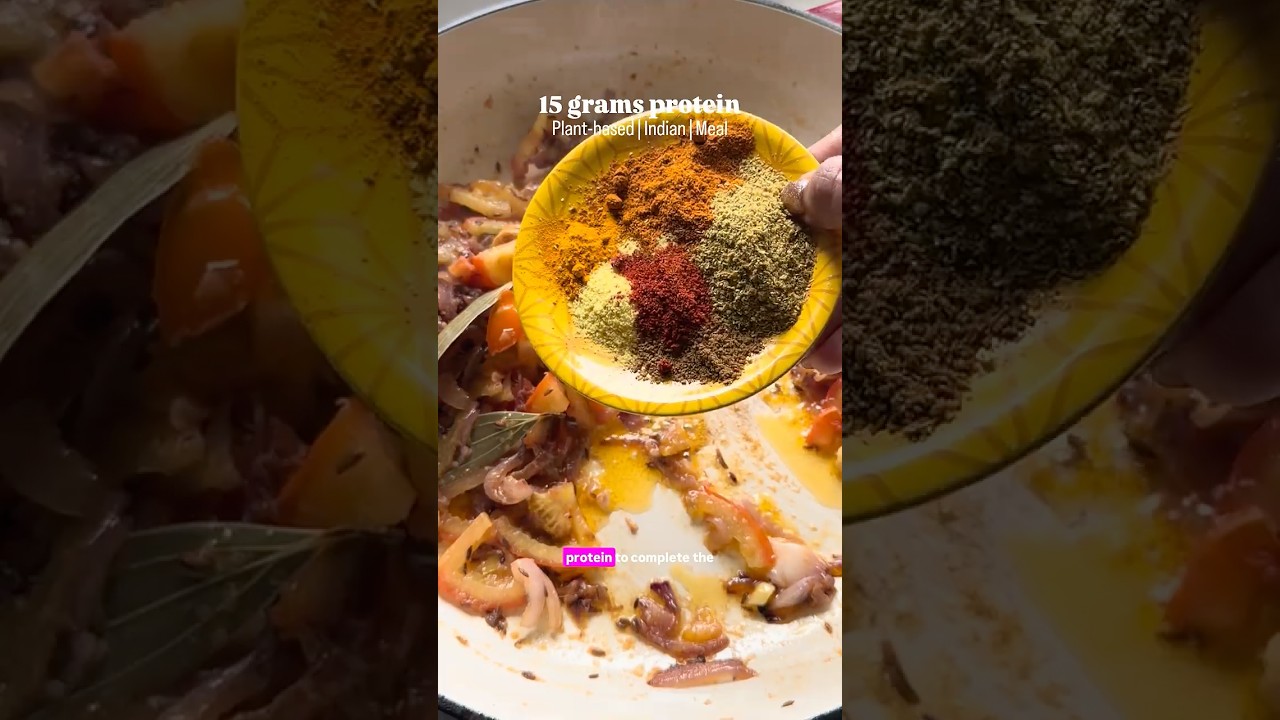 What to eat for a complete plant protein | Vegan Indian Recipe #proteinfix #veganprotein #plantbased