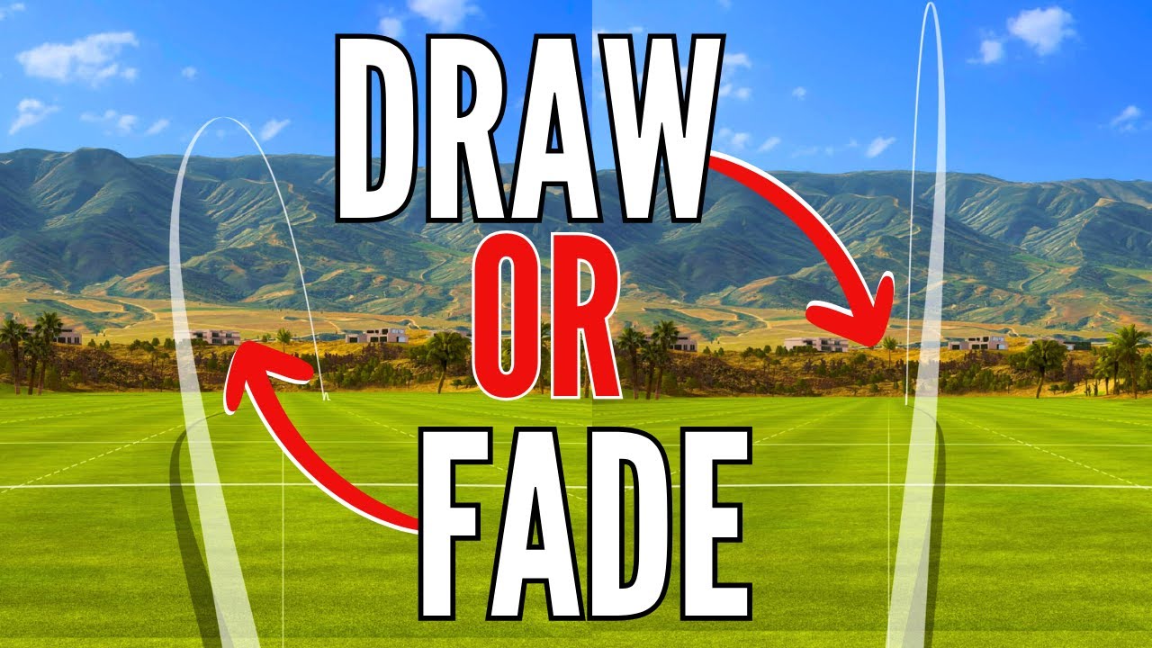 GOLF SHOTS | Draw vs Fade SIMPLE