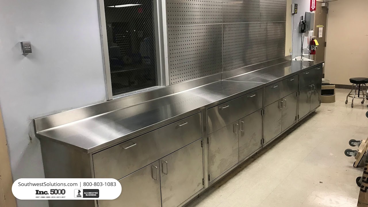 Stainless Steel Laboratory Casework Manufacturer