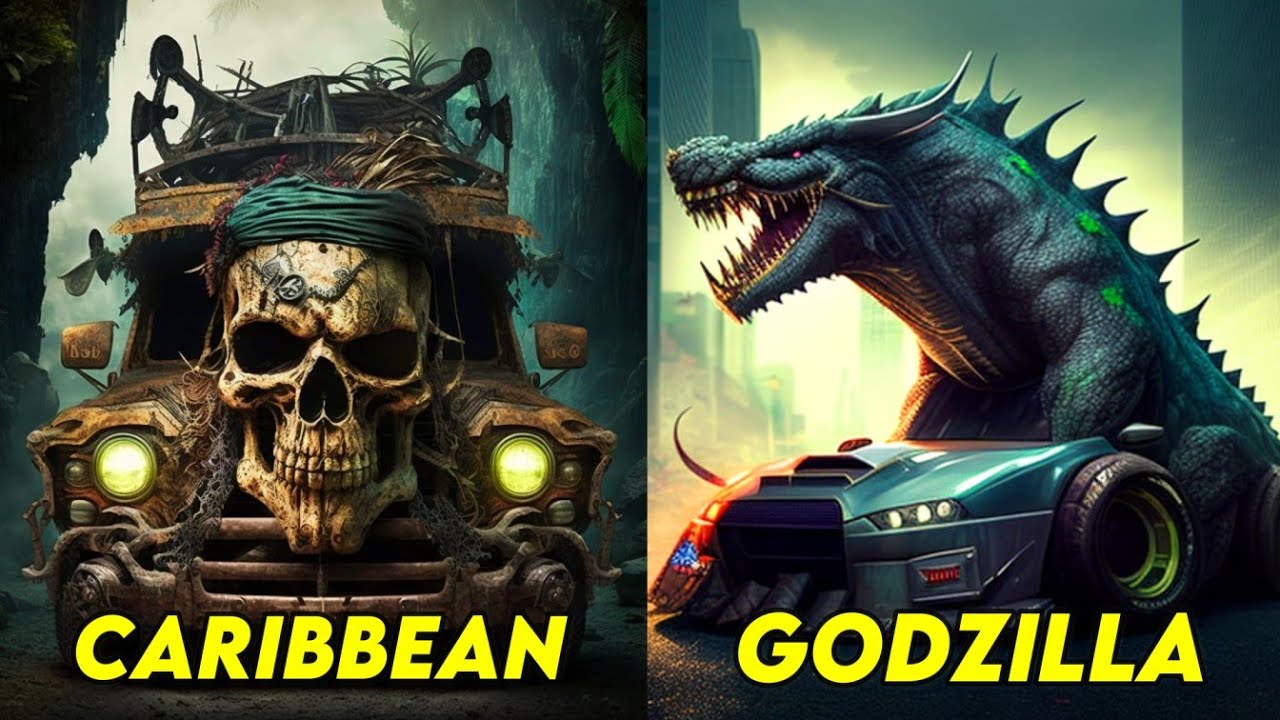When Movies become Cars AI-Generated Part 2| Movies as Cars | mid-journey | Prompt Design