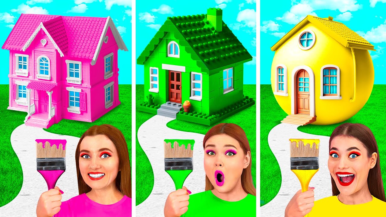 One Colored House Challenge by HAHANOM Challenge