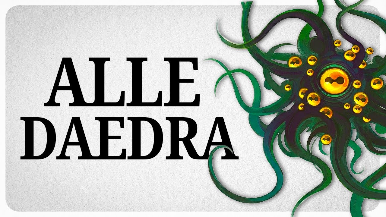 🤫 Was du über die Daedra Fürsten 2025 nicht wusstest! | Elder Scrolls Lore
