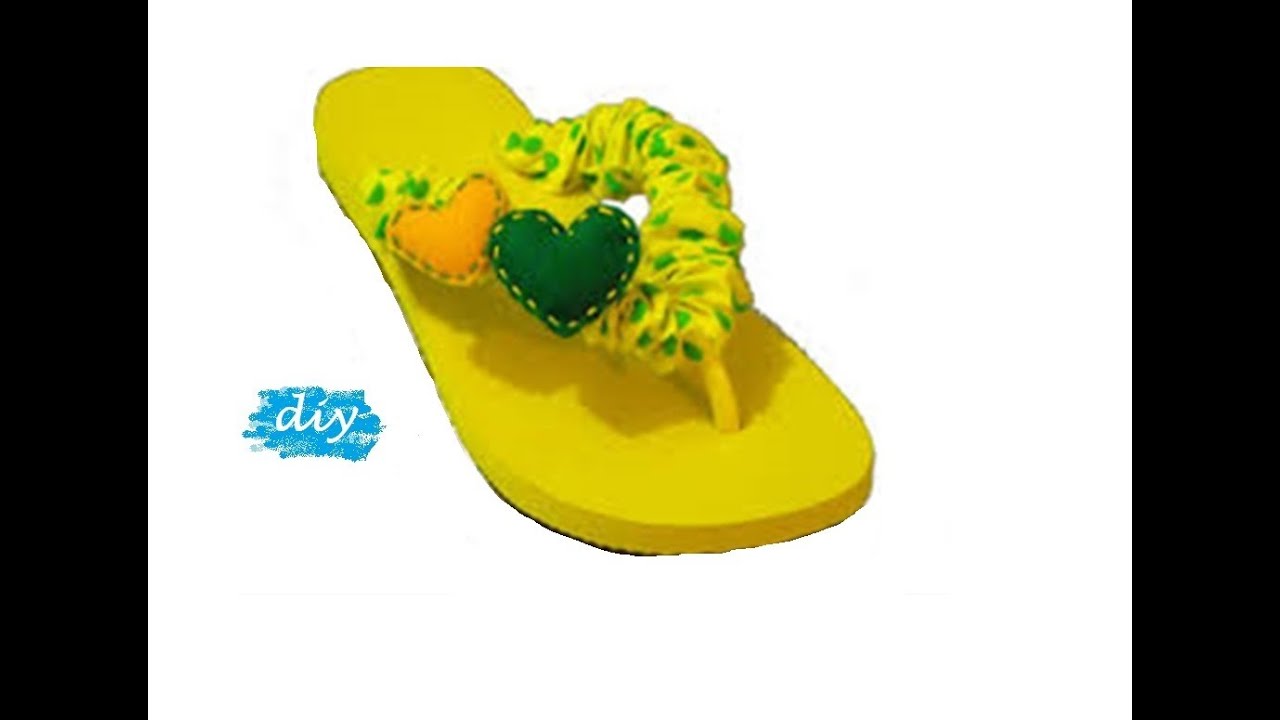 {DIY} BRAZIL | Inspired Flip Flops