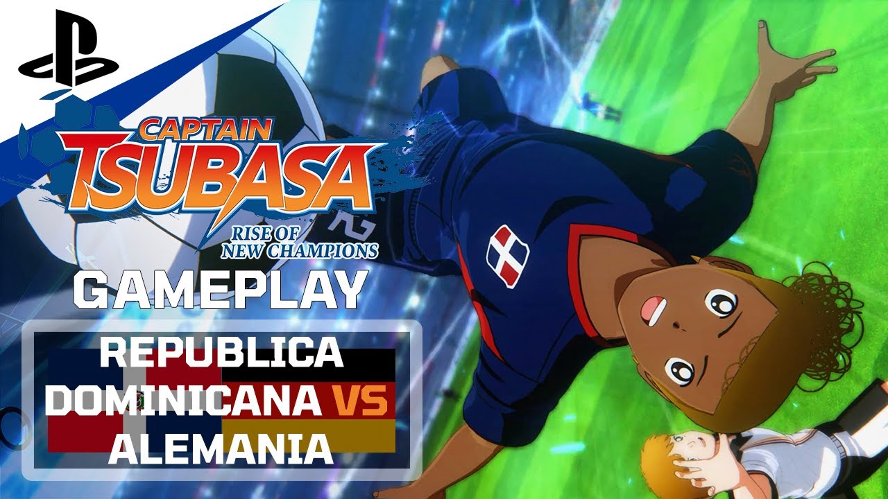 REPUBLICA DOMINICANA 🇩🇴 vs 🇩🇪 ALEMANIA Captain Tsubasa Rise Of New Champions | PS5 2K