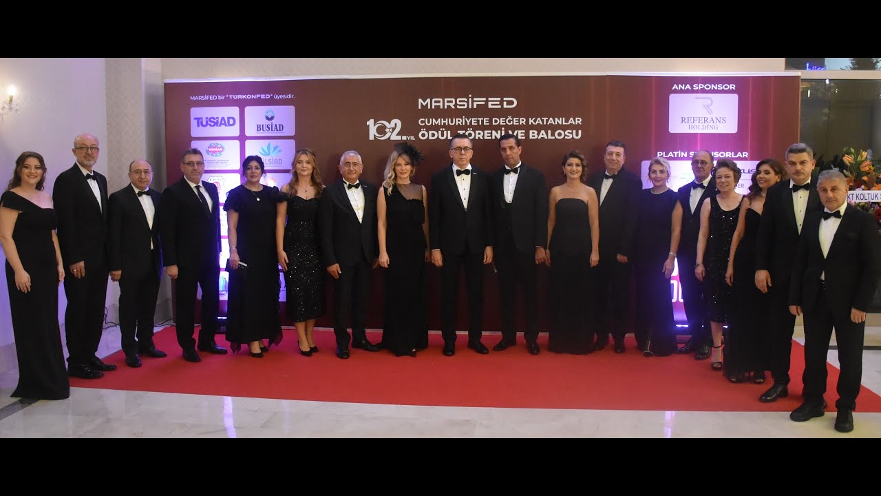 MARSİFED 102. Yıl Cumhuriyet'e Değer Katanlar Ödül Töreni ve Balosu