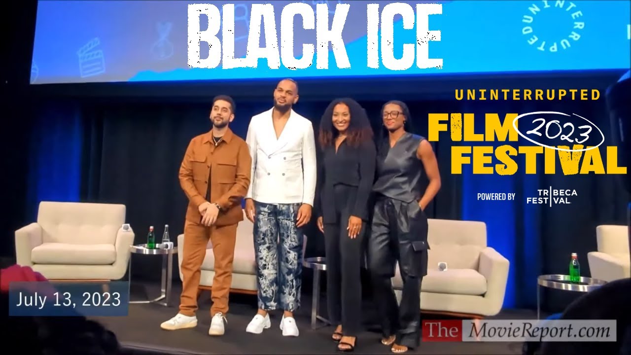 BLACK ICE hockey documentary Q&A with Akim Aliu, Saroya Tinker, Blake Bolden - July 13, 2023