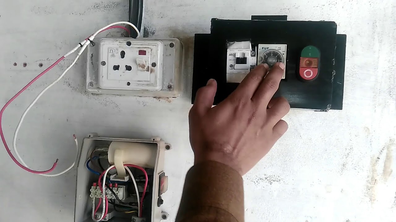 How to install timer with water pump