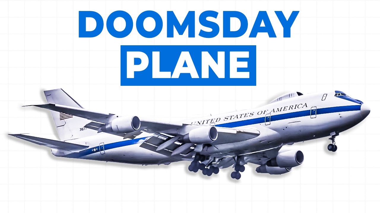 Inside The US Doomsday Plane - The E-4B Nightwatch That Just Appeared In Los Angeles