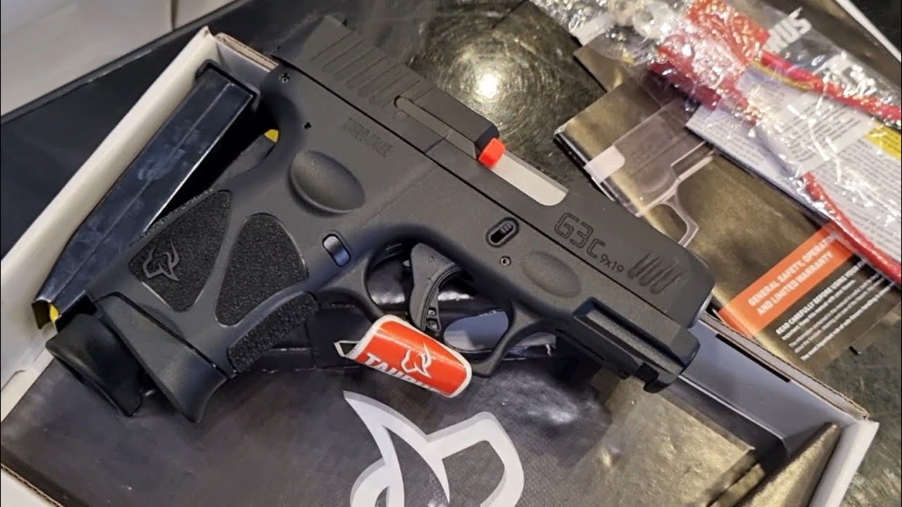 Taurus G3C sub-compact 9mm Pistol Review and Unboxing.