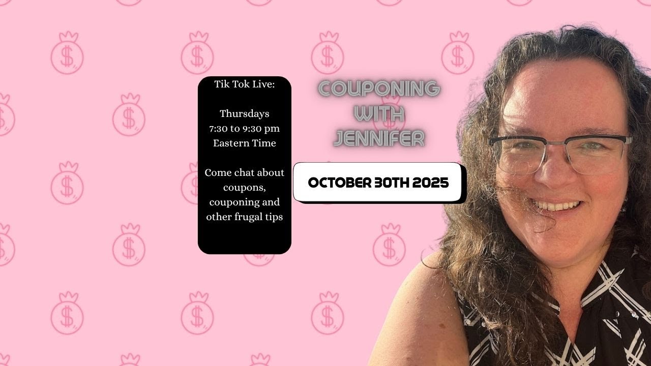 Couponing Live October 30th 2025
