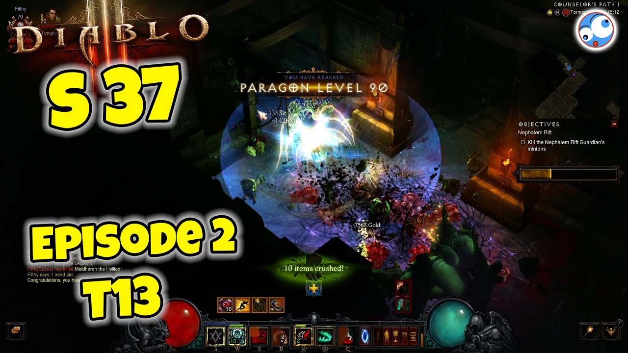 Полное прохождение 37-го сезона Diablo 3 — Эпизод 2: Достижение мучений 13
