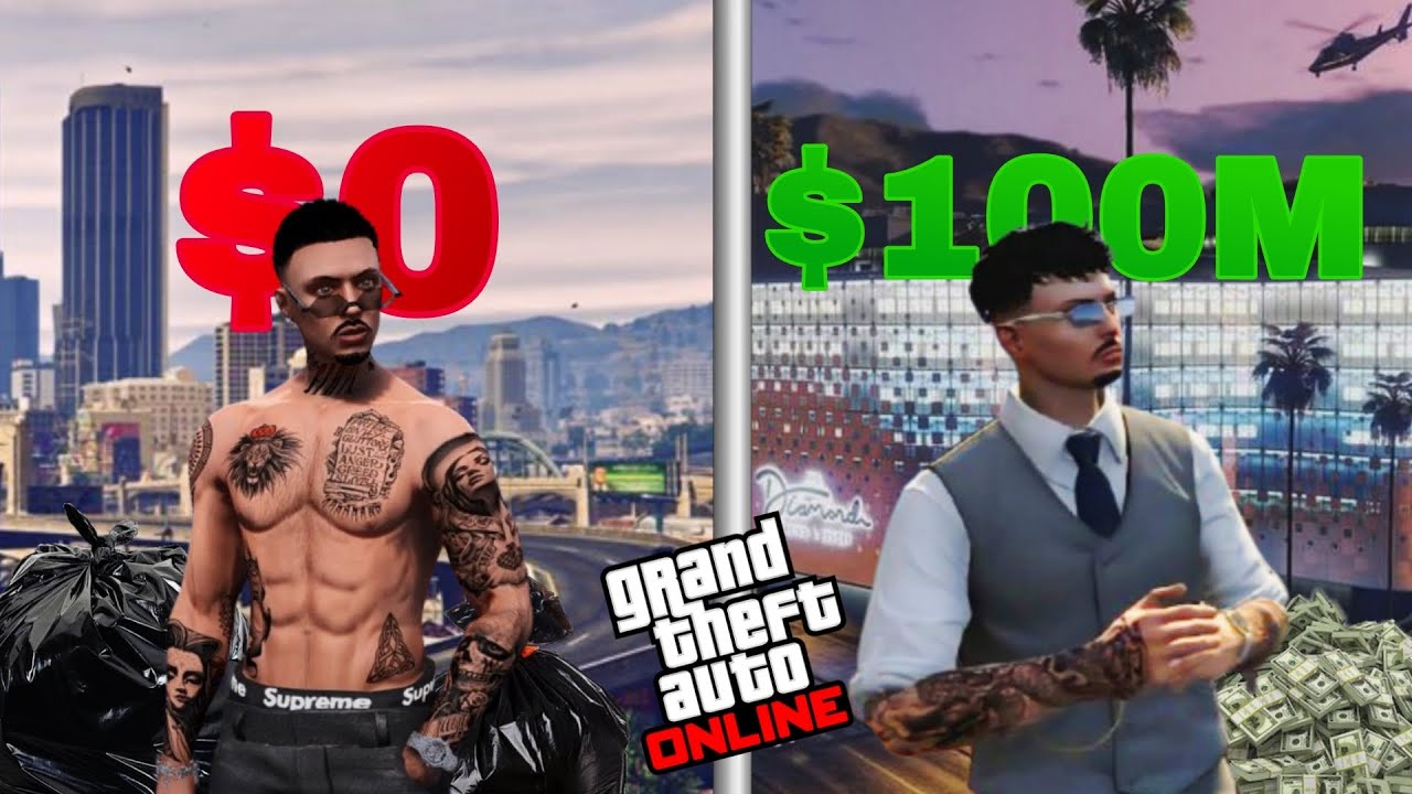 Pase de Pobre a Rico en GTA5 ONLINE | GTA5 