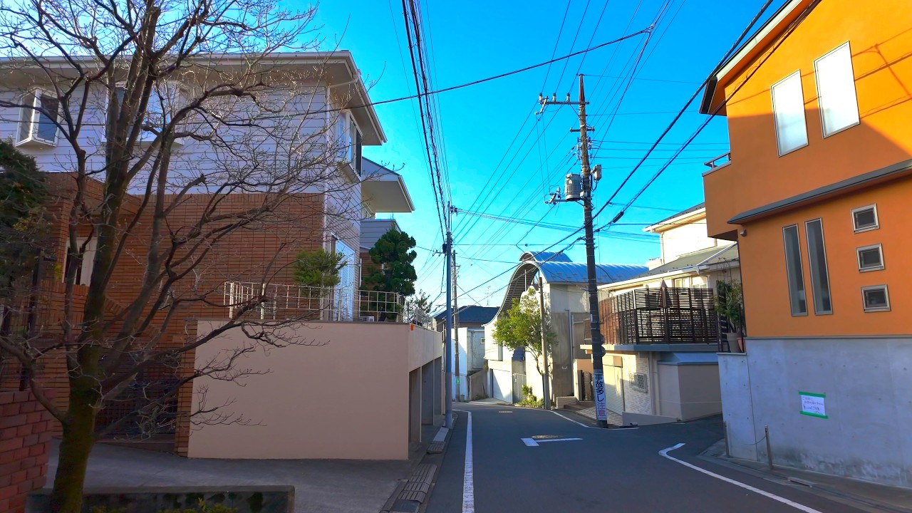 TOKYO Hikawadai Walk - Japan 4K HDR