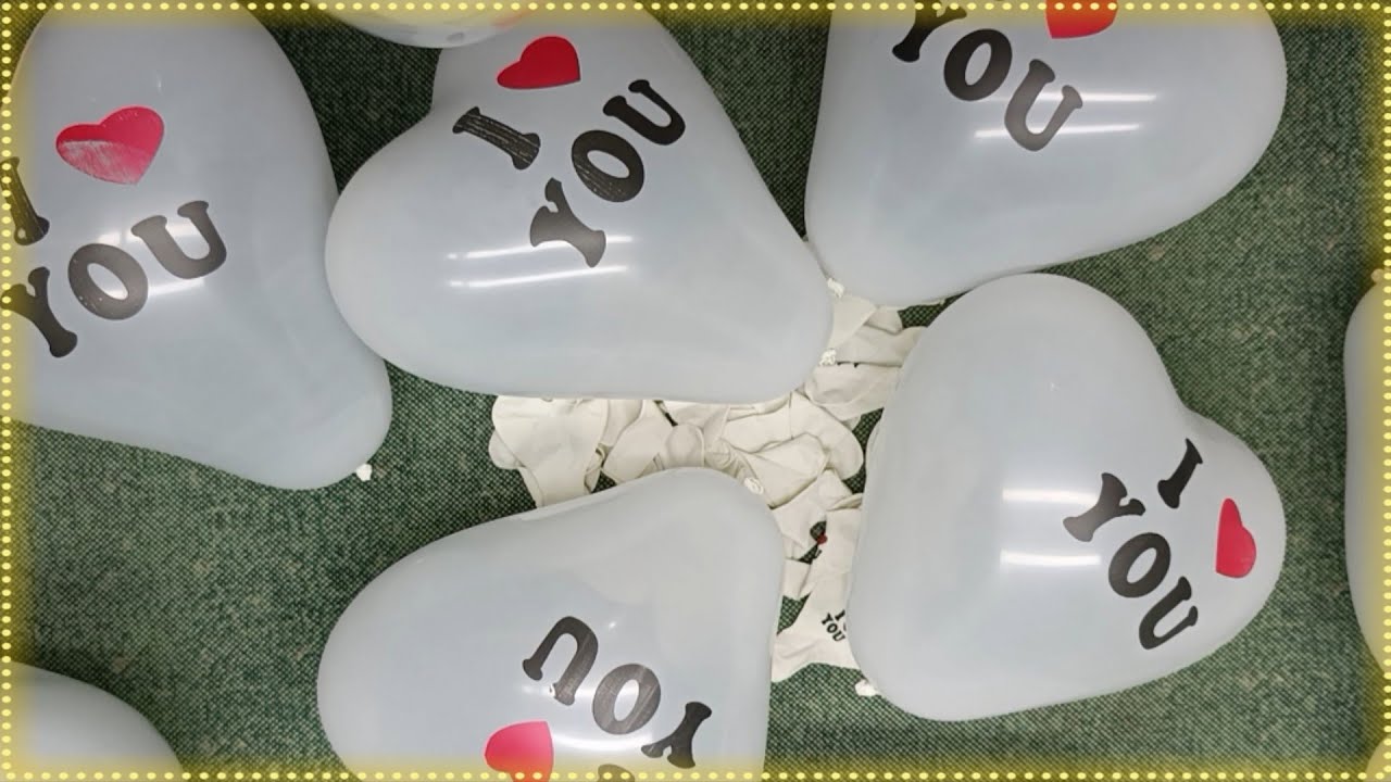 White Heart Balloons ASMR | Inflate, Deflate & Reverse | Super Satisfying 💨🤍