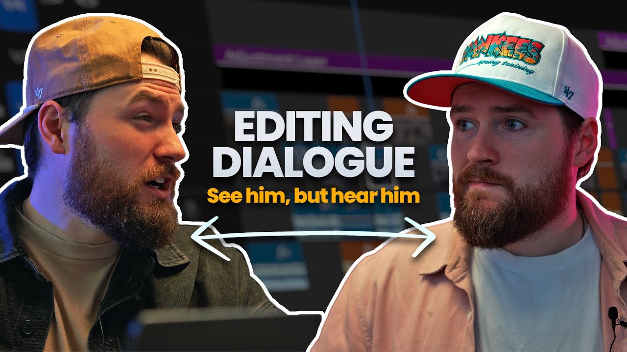 Editing Dialogue Scenes | How To Show One Character While Playing the Other&rsquo;s Audio