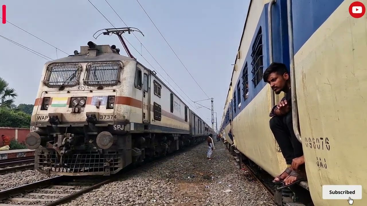 Railfaning At Patna Sahib Railway Station + Banka Ghat Railways Back to Back Premium Train 🚆 ✌🏻