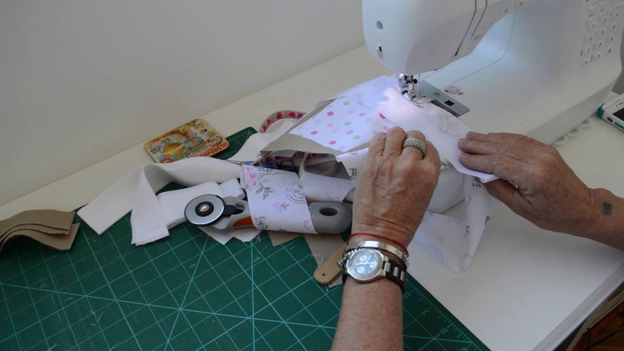 Bloque de Quilting Cuadrado dentro de un Cuadrado