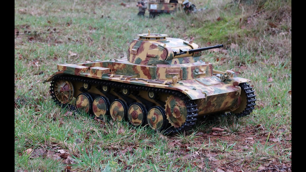 Fitting radio control to Dragon Panzer II Ausf  C