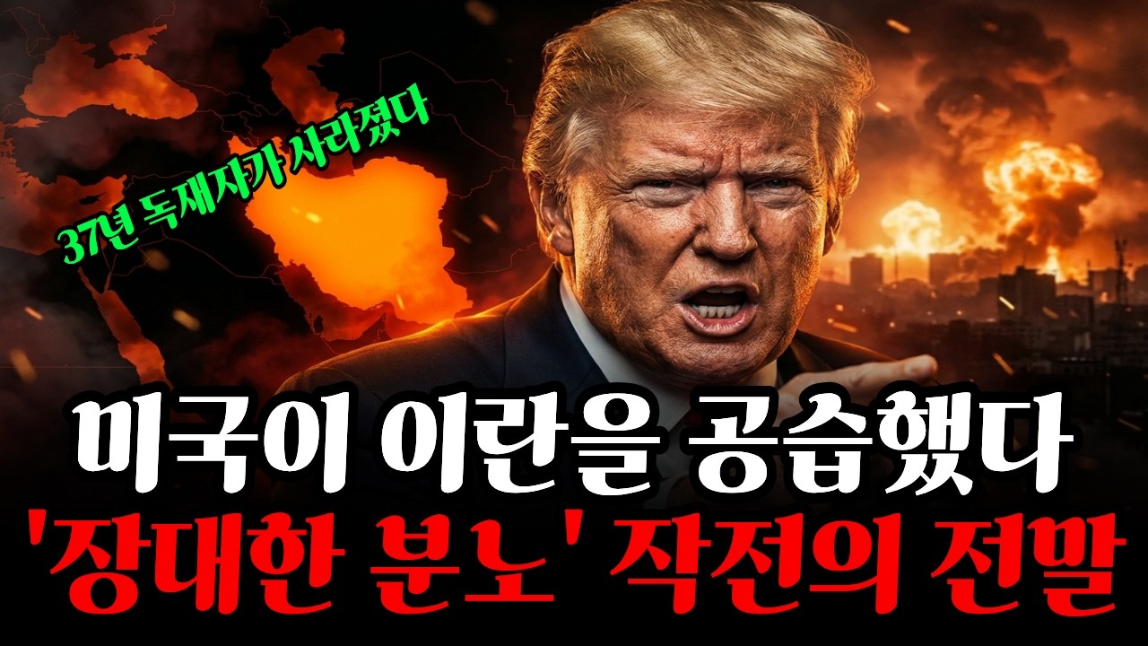 미국이 이란을 공습했다 | '장대한 분노' 작전의 전말