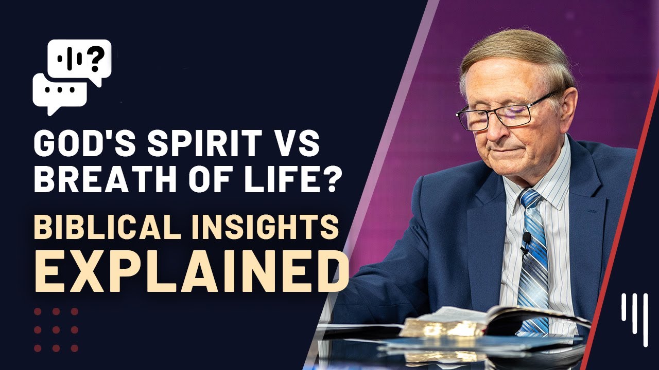 What Does the Bible Say About Our Spirit? God's Spirit vs. Breath of Life? || I'd Like to Know