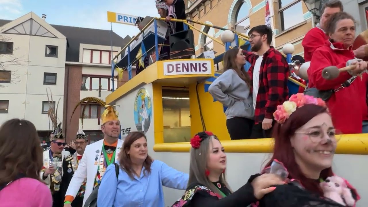 Carnavalstoet Temse 2025 - GCT (Prinsenwagen met Prins Katelijne I)