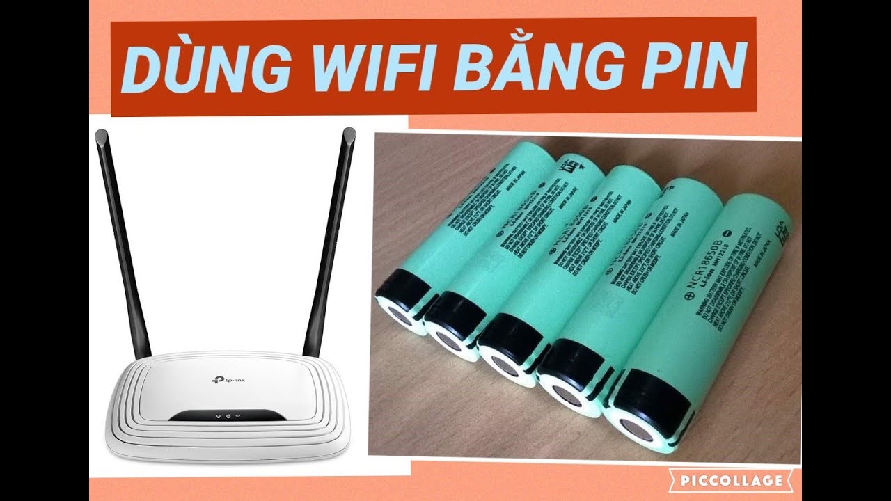 Sử dụng Wifi khi mất điện | Dùng wifi bằng pin | Mất điện không lo mất wifi