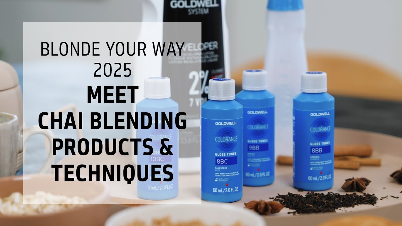 Meet Chai Blending Products & Techniques | Blonde Your Way 2025 | Goldwell Education Plus