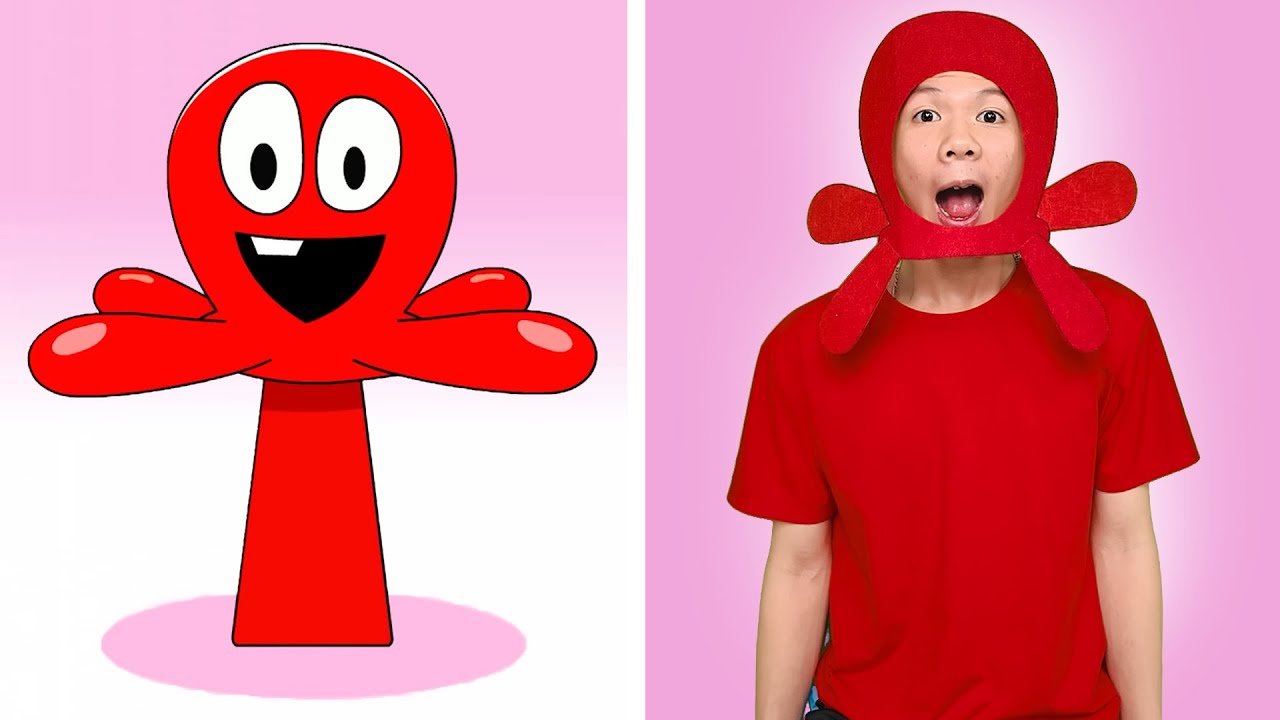 ❤️ Sprunki 4 Phase 4 Fred Incredibox in Real life. ❤️ #sprunki #incredibox