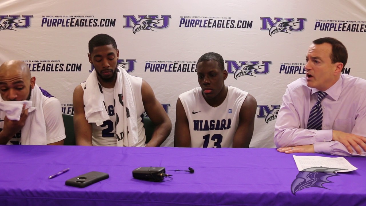 Purple Eagles Postgame: Men's Basketball vs. Rider (1-28-17)
