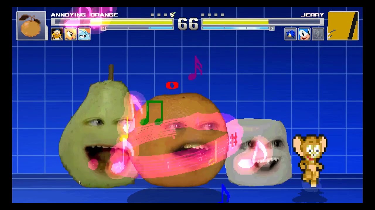 (Mugen) annoying orange team vs tom's team