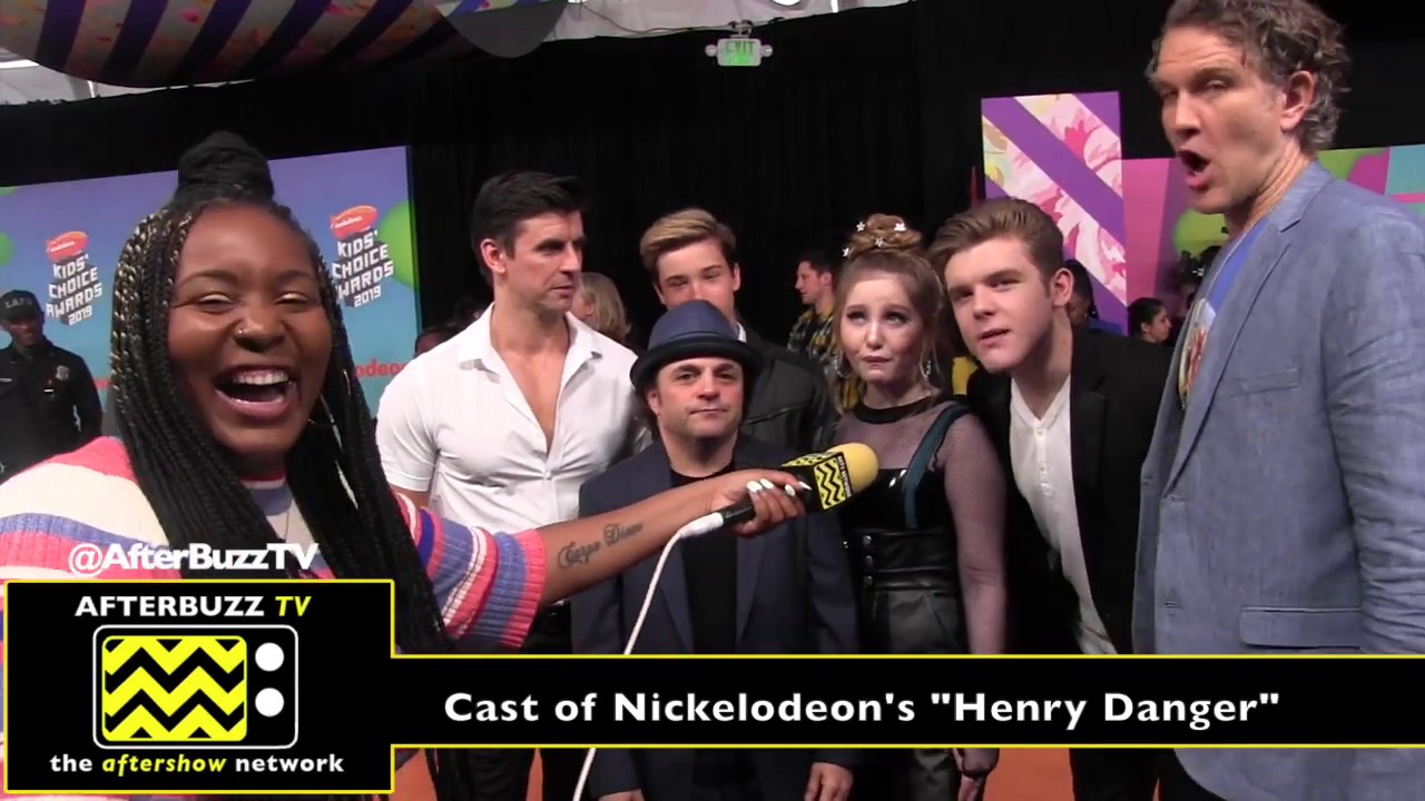 Cast of Nickelodeon's Henry Danger |  Kids Choice Awards 2019