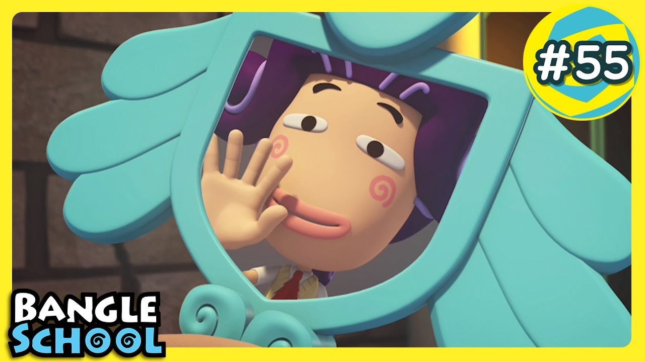 [Bangle School] Episode 55 Yalie and Yalie mirror | English Subtitle | comic | funny animation