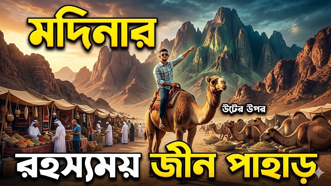 মদিনা জিন পাহাড় এবং ওহুদের ময়দান যিয়ারত || medina jin pahar tuor || এসো মদিনা দেখবো 