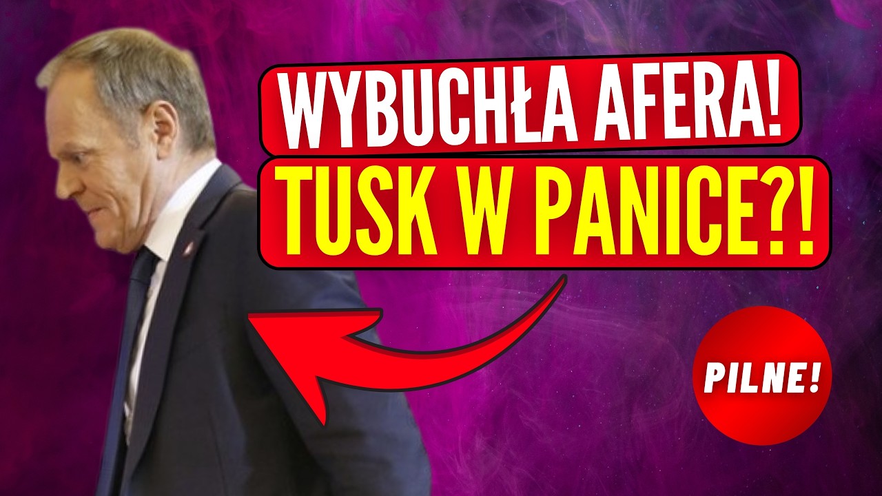 TUSK W PANICE?! WYBUCHŁA AFERA, POSŁOWIE UJAWNILI SZKUJĄCE FAKTY!