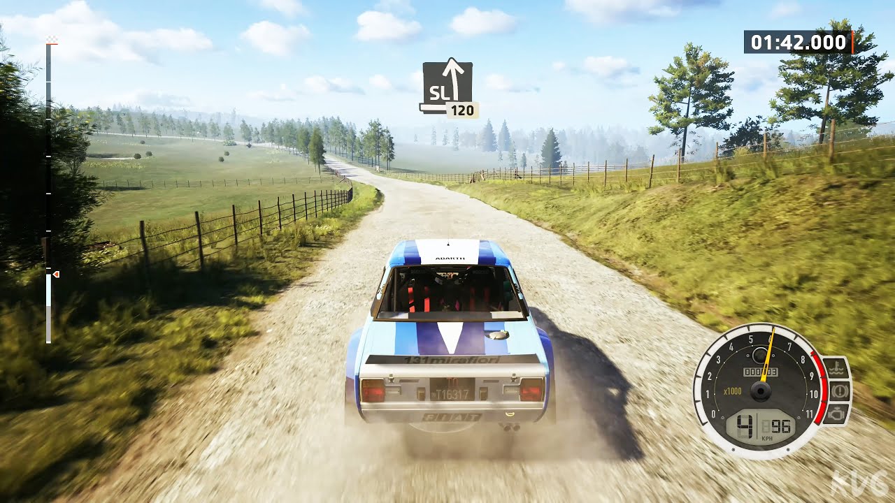 EA Sports WRC - Fiat 131 Abarth Rally 1976 - Gameplay (PC UHD) [4K60FPS]
