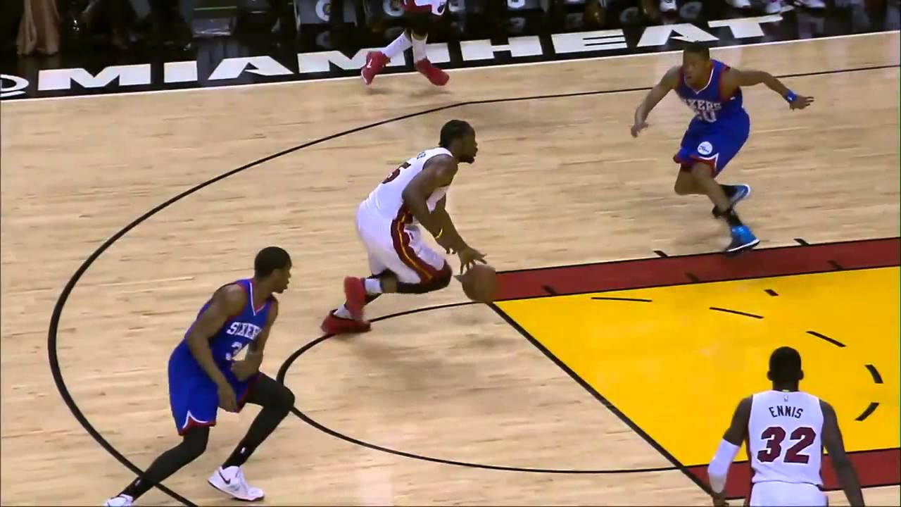 Henry Walker Amazing Dunk (76ers@Heat - 23/2/2015)