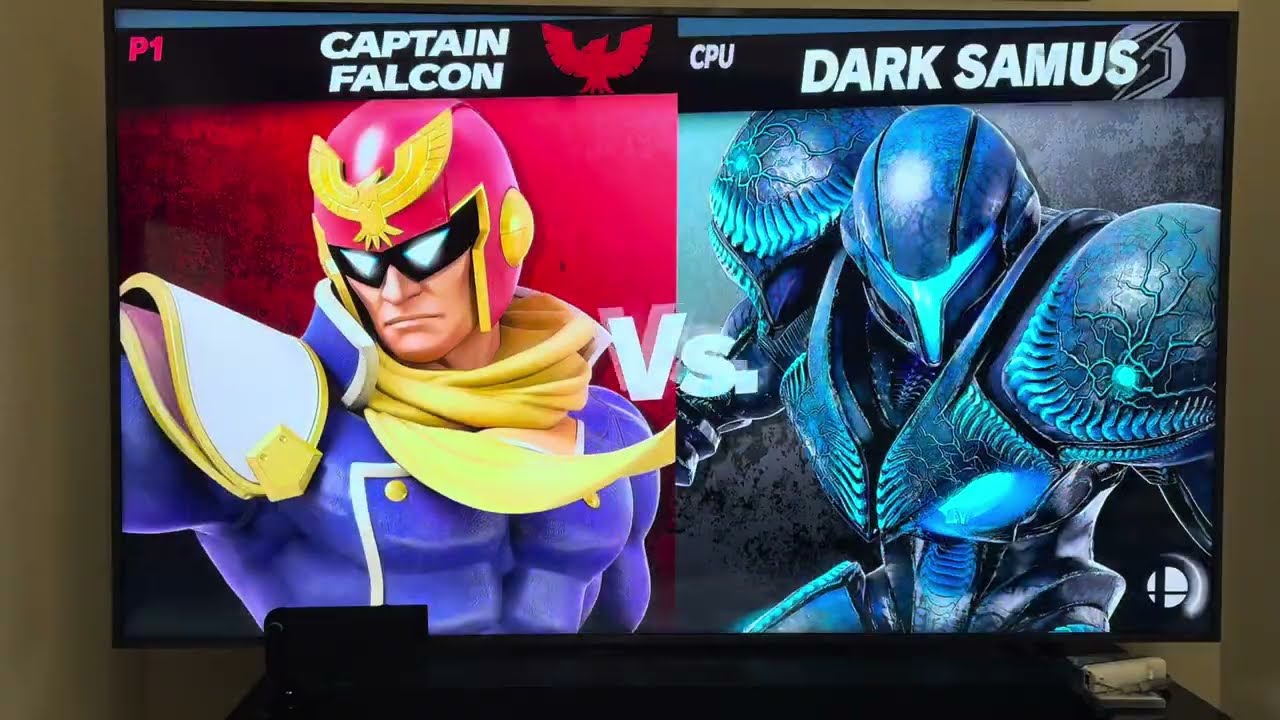 Super Smash Bros Ultimate - Captain Falcon VS Dark Samus