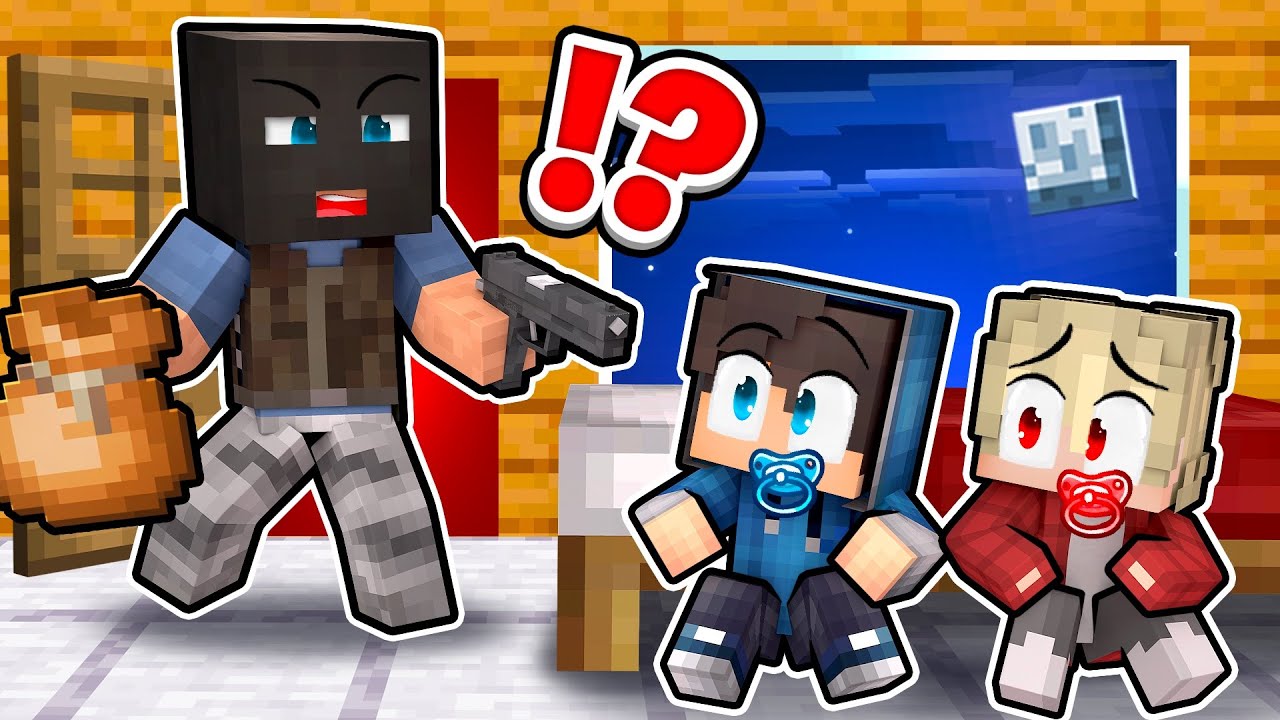 DOKÁŽEME SE UBRÁNIT ZLODĚJŮM v Minecraftu?