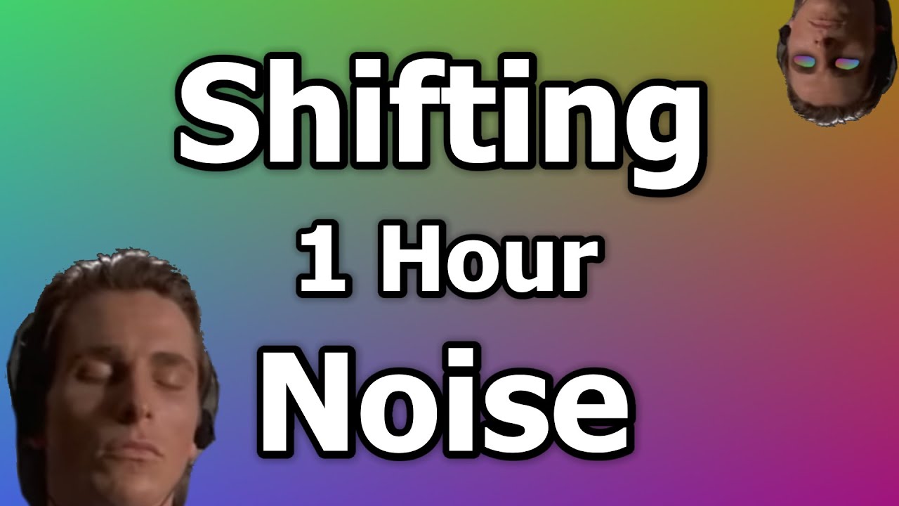 1 Hour of Shifting/Moving Noise (Modulated Multi-Frequency Noise)