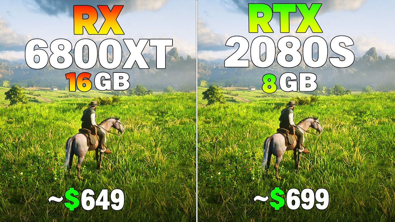 RX 6800 XT vs RTX 2080 Super - Test in 8 Games