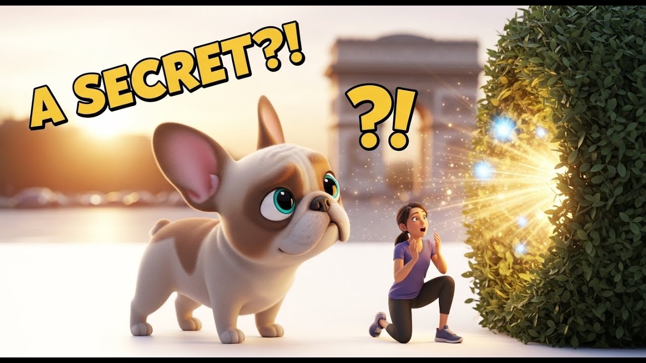 Frenchie’s Paris Mystery 🇫🇷🐶✨ | The Hidden Rescue